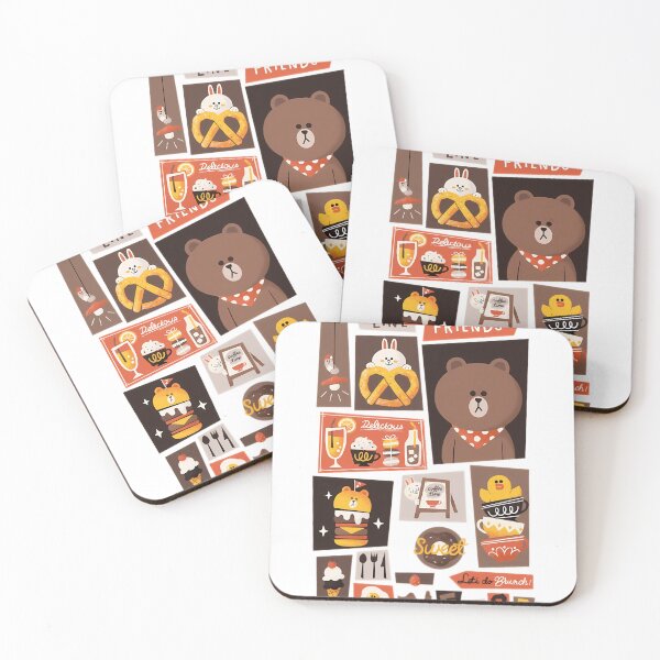 Item preview, Brown Friends Design designed and sold by Quorplix-art.