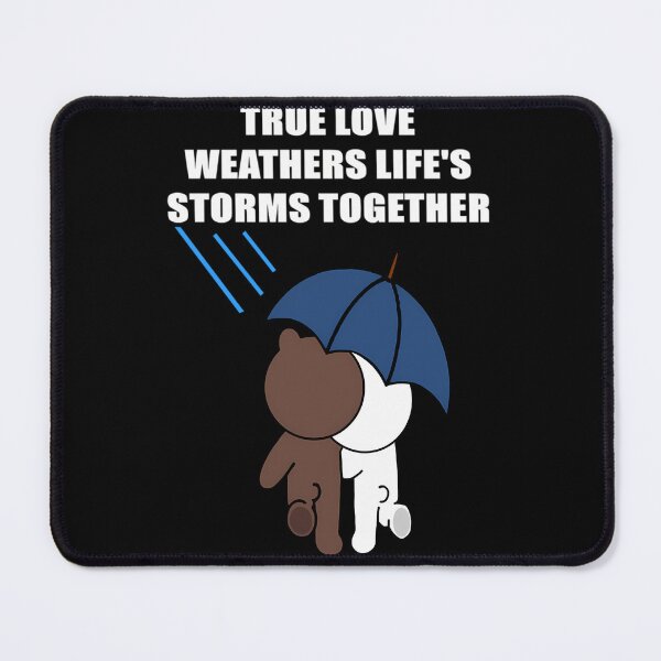 Item preview, Cute Brown Bear And Cony Life Storms Essential . designed and sold by Quorplix-art.