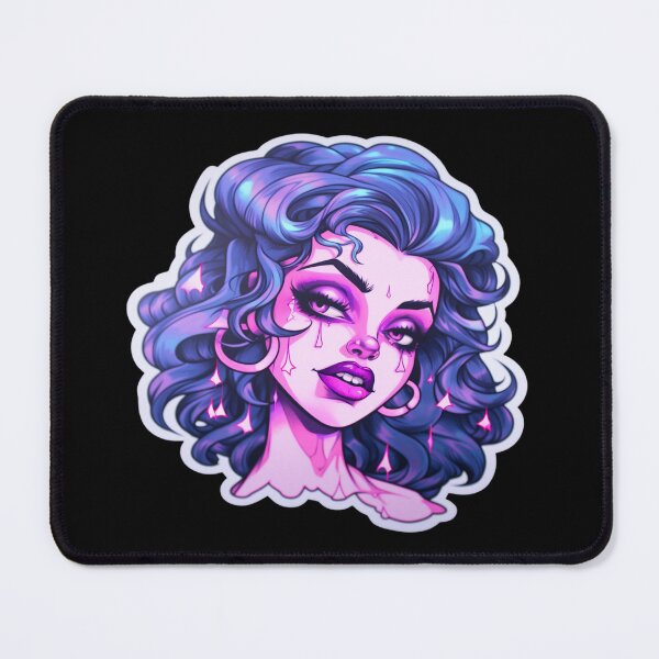 Item preview, Vaporwave Girl Fairy Kei Mallsoft designed and sold by Nightarcade.