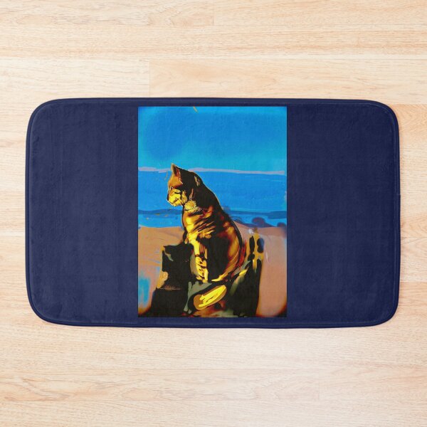Item preview, Cat at the beach designed and sold by Jacinta hunt.