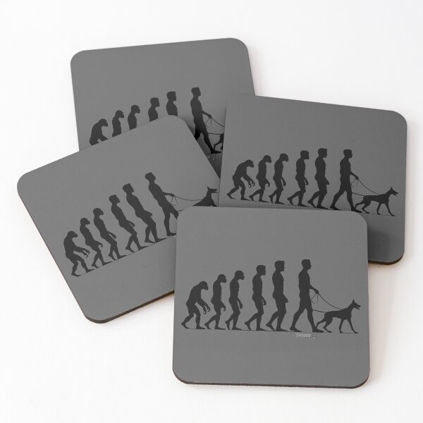 Item preview, Evolution of Man and his Best Friend designed and sold by Tedwear.