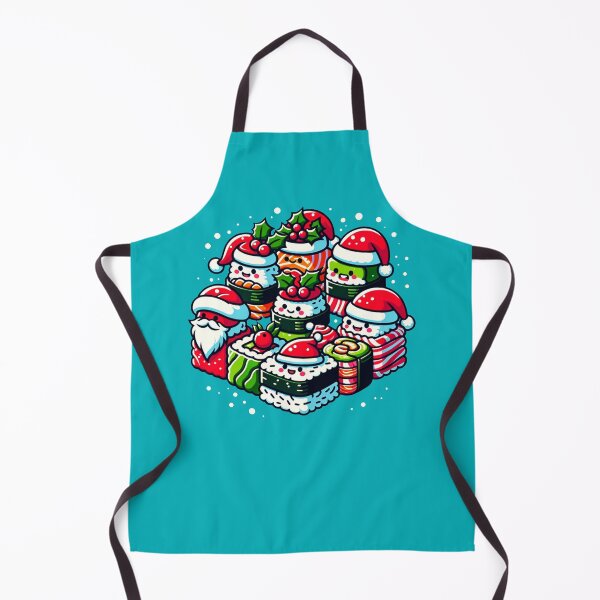 Item preview, Christmas Sushi Fiesta: Santa Hat Special designed and sold by TooniversalHub.