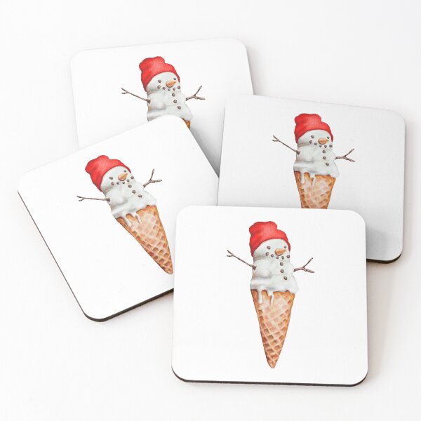 Item preview, Christmas Snowman Ice Cream designed and sold by JAG2B.