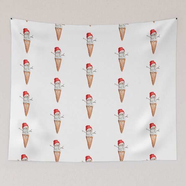 Item preview, Christmas Snowman Ice Cream designed and sold by JAG2B.