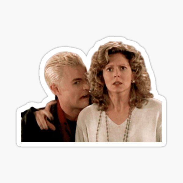 Item preview, Spike and Joyce Sticker Buffy The Vampire Slayer  designed and sold by julia1718.