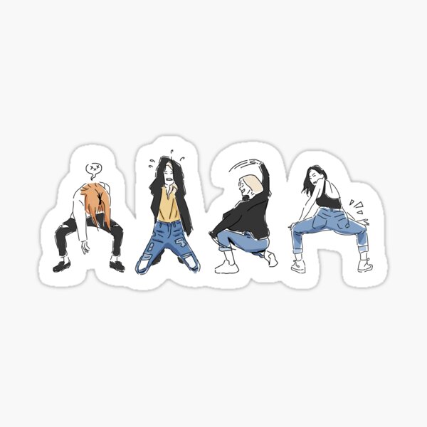 Starry Night - dance practice Sticker