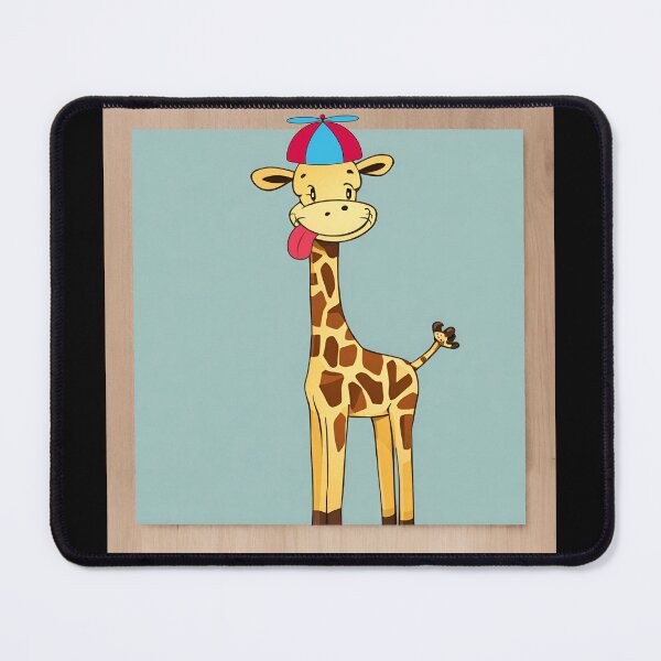 Item preview, Smiling giraffe designed and sold by ViaNature.