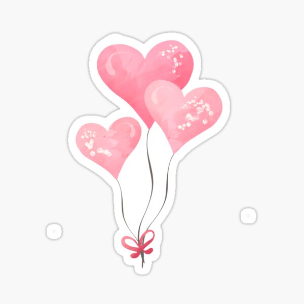 Item preview, Valentines Day Heart Balloon designed and sold by LionessLove.