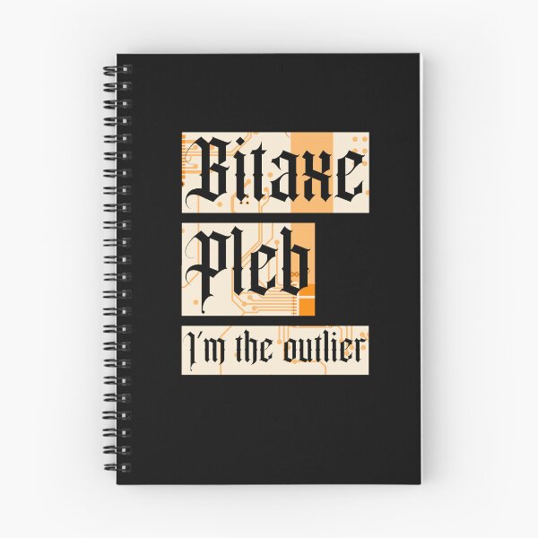 Item preview, Bitaxe Pleb I'm the outlier light designed and sold by Divided-by-21M.