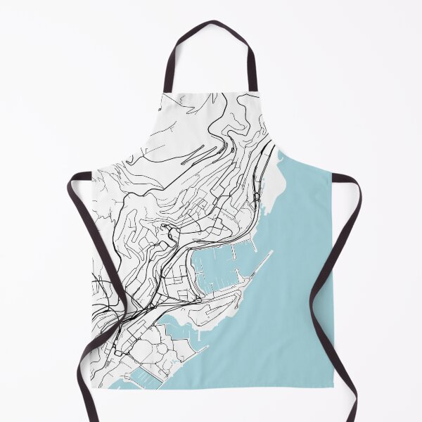 Item preview, Monaco City Map - Circle designed and sold by deMAP.