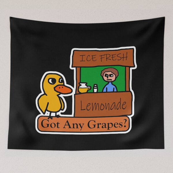 Item preview, Got Any Grapes - Duck Song designed and sold by FEBRICAST.