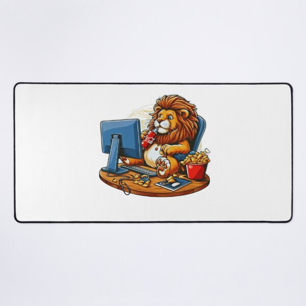Item preview, Gaming Lion - Perfect for video games fans designed and sold by GalaxyGraffiti.