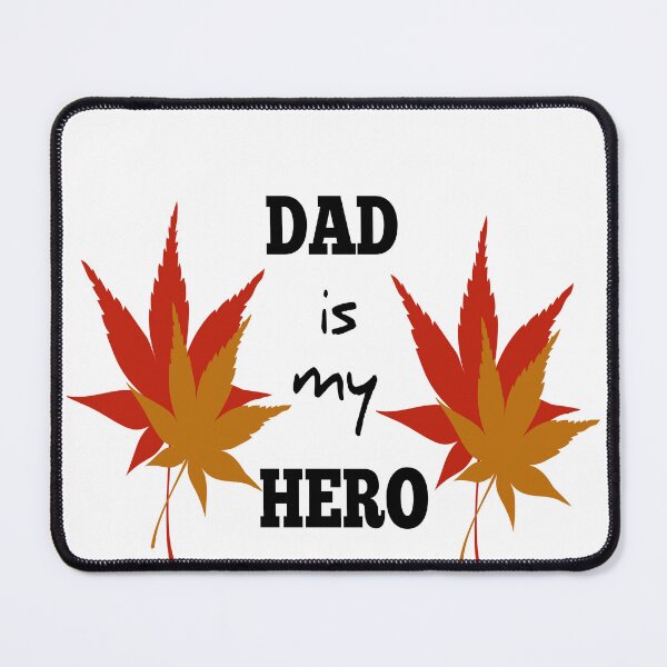 Item preview, dad is my hero designed and sold by MKshoper.