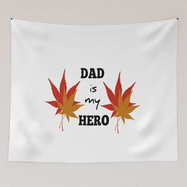 Item preview, dad is my hero  designed and sold by MKshoper.