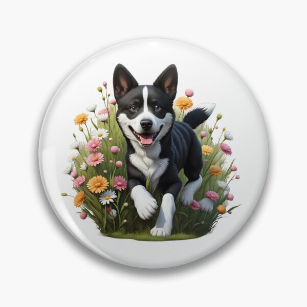 Item preview, Cute playful Karelian Bear Dog designed and sold by Kaleddis.