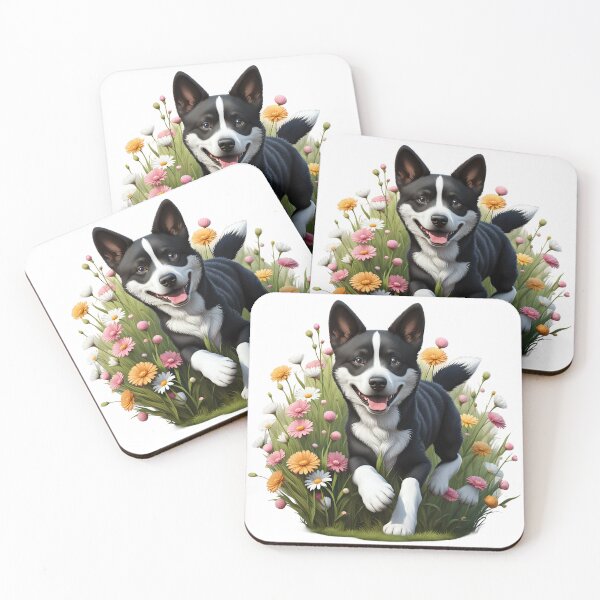 Item preview, Cute playful Karelian Bear Dog designed and sold by Kaleddis.