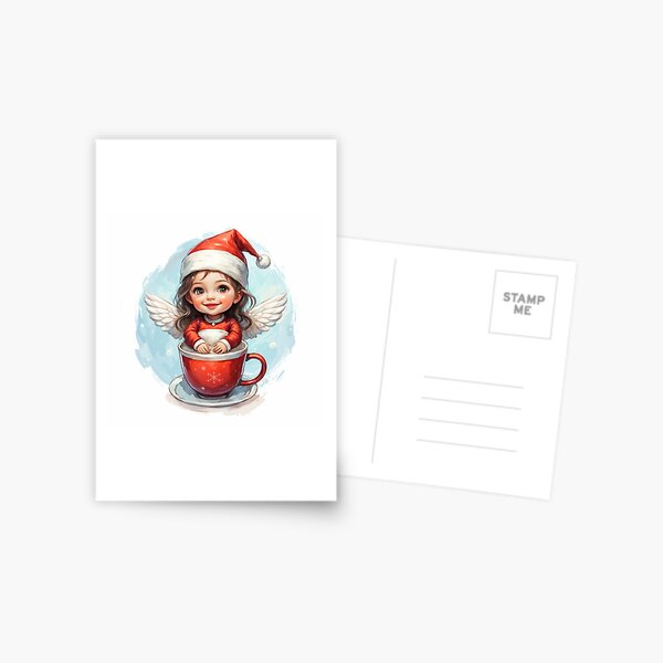 Item preview, little angle Christmas Holiday designed and sold by wawaart.