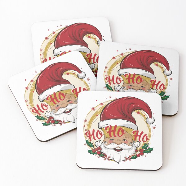 Item preview, Ho Ho Ho! Merry Christmas and Happy Holidays from Santa Claus! designed and sold by Delemore Art.