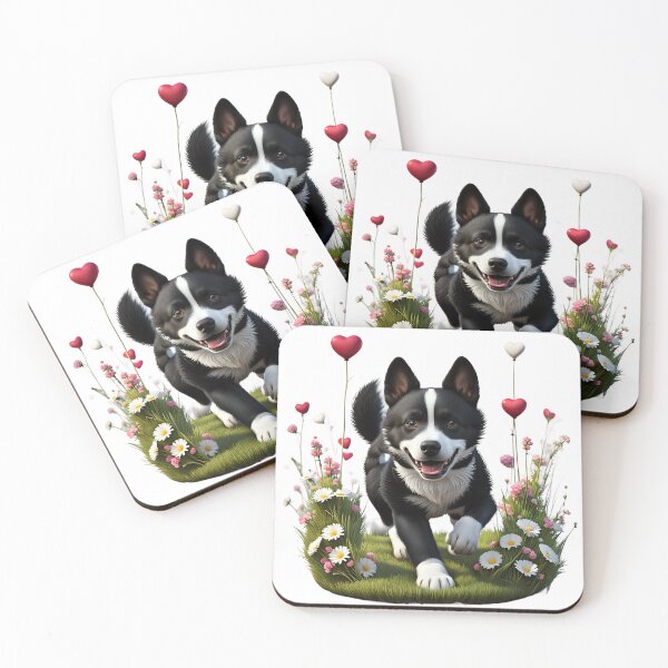 Item preview, Cute playful Karelian Bear Dog designed and sold by Kaleddis.