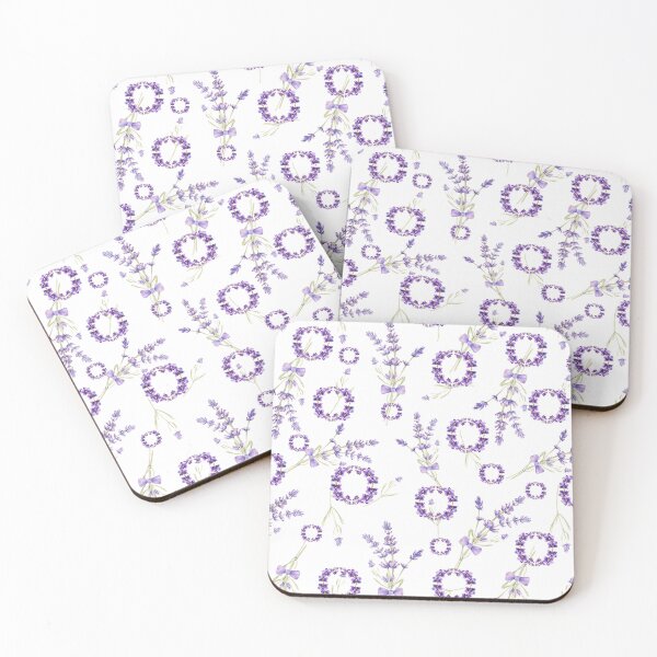 Item preview, Purple Flower Ribbon Pattern Decoration designed and sold by Miya-ArtShop.