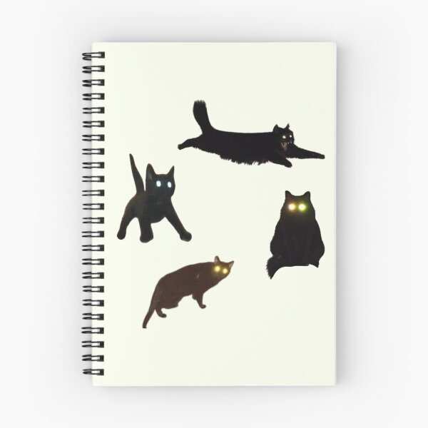 Item preview, black void cursed cat meme (set 1) pack designed and sold by mooneko.
