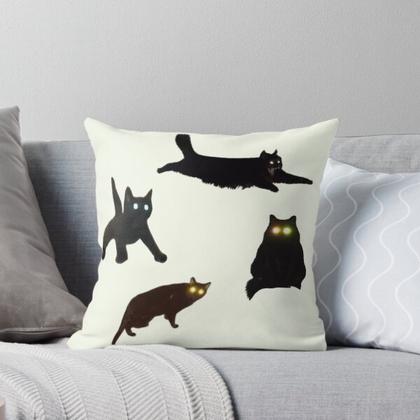 Item preview, black void cursed cat meme (set 1) pack designed and sold by mooneko.