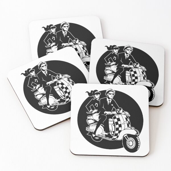Item preview, Ska Scooter Couple designed and sold by THEBOLDBOY.