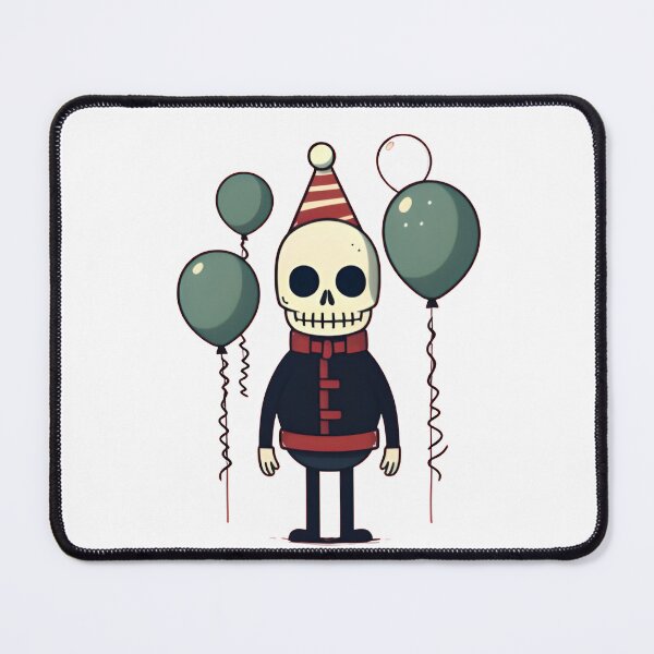 Item preview, The Feast in the Overworld - Festive Skeleton Celebrates Christmas designed and sold by Crea-Designer.