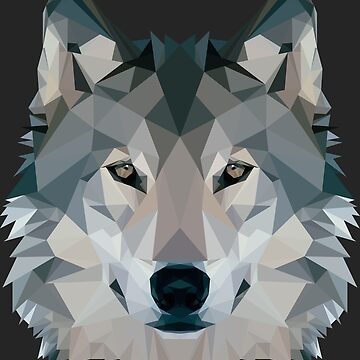 Artwork thumbnail, Wolf by edwardmhz