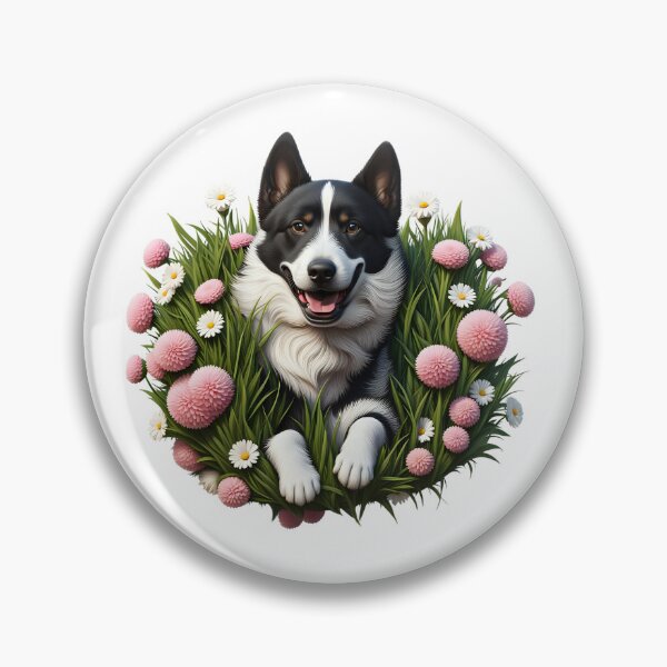 Item preview, Cute playful Karelian Bear Dog designed and sold by Kaleddis.