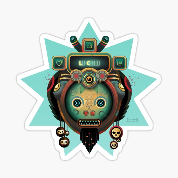 Modern shaman Sticker