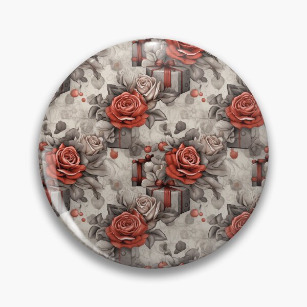 Item preview, Vintage rose festive pattern  designed and sold by HofTao.