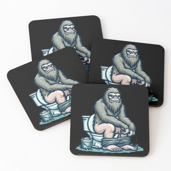 Item preview, Bigfoot's Restroom Rendezvous designed and sold by HeadTurningArt.