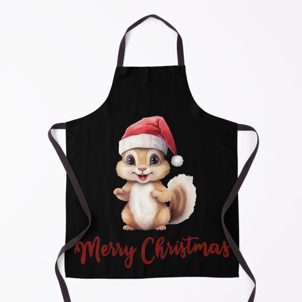 Item preview, Smiling Squirrel (Merry Christmas) designed and sold by ViaNature.