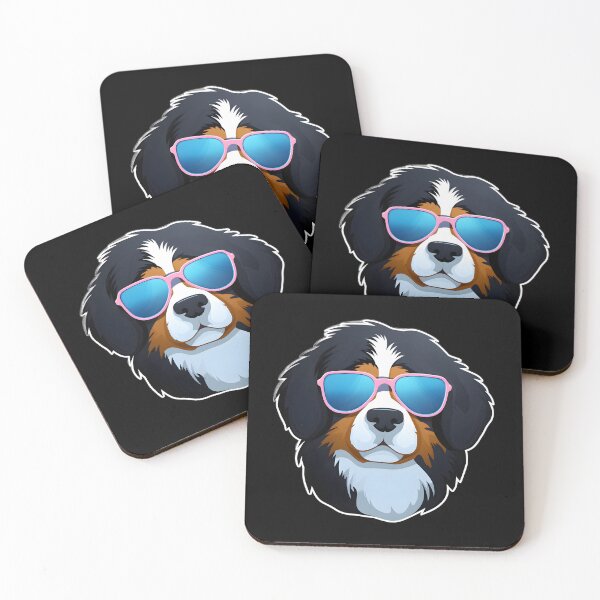 Item preview, Bernese Mountain Dog in Cool Sunglasses designed and sold by CUTEDOGGIEZ.
