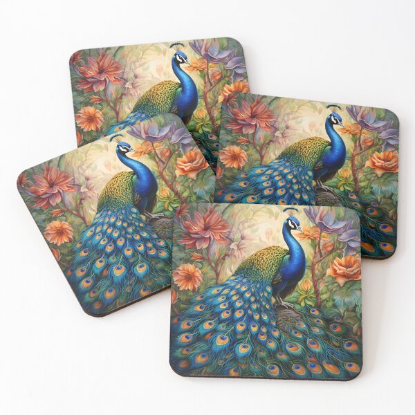 Item preview, Colourful Peacock Art designed and sold by PeteRascal.