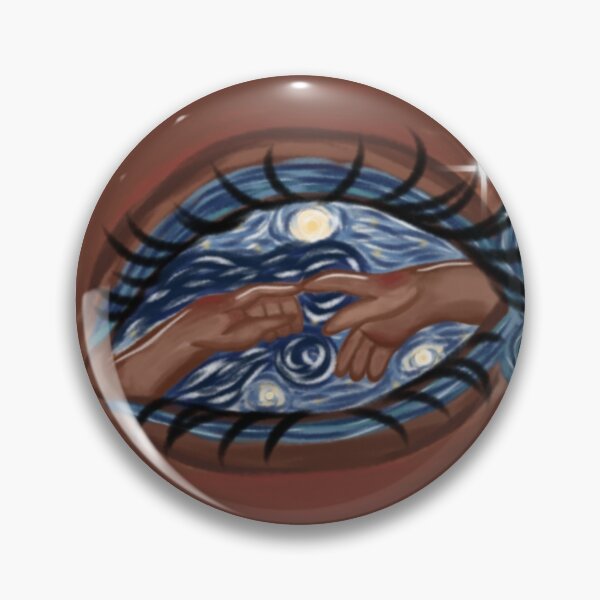 Item preview, olho de Van Gogh x Michelon designed and sold by JuOliveiraStore.