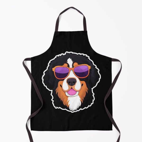 Item preview, Silly Glasses Bernese Mountain Dog designed and sold by CUTEDOGGIEZ.