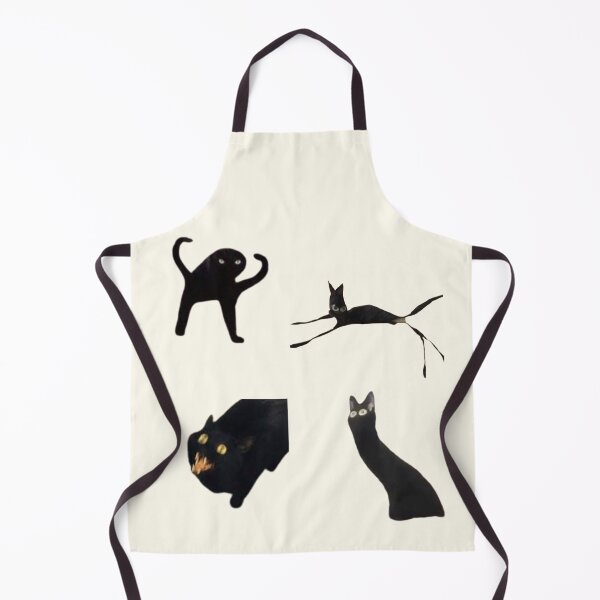 Item preview, black void cursed cat meme (set 2) pack designed and sold by mooneko.