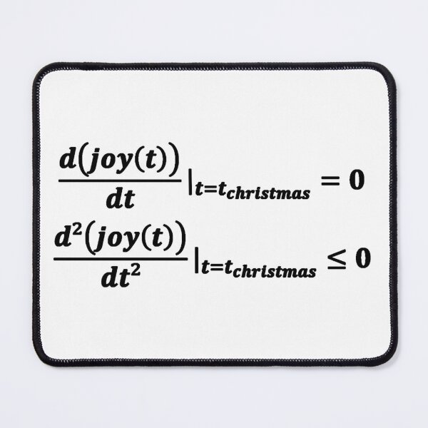 Item preview, Joy is always maximal in christmas, math christmas designed and sold by NoetherSym.