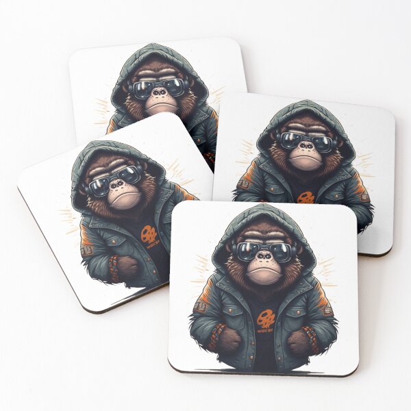 Item preview, Gorilla Snowboarder designed and sold by ARIUSTR.