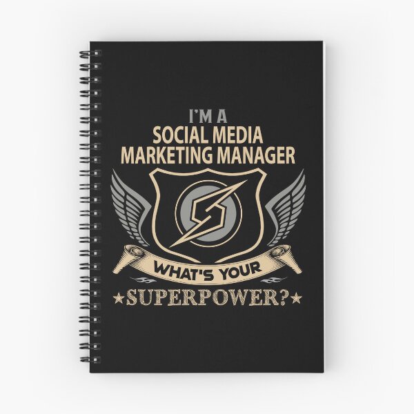 Item preview, Social Media Marketing Manager - Superpower designed and sold by alphatinost.