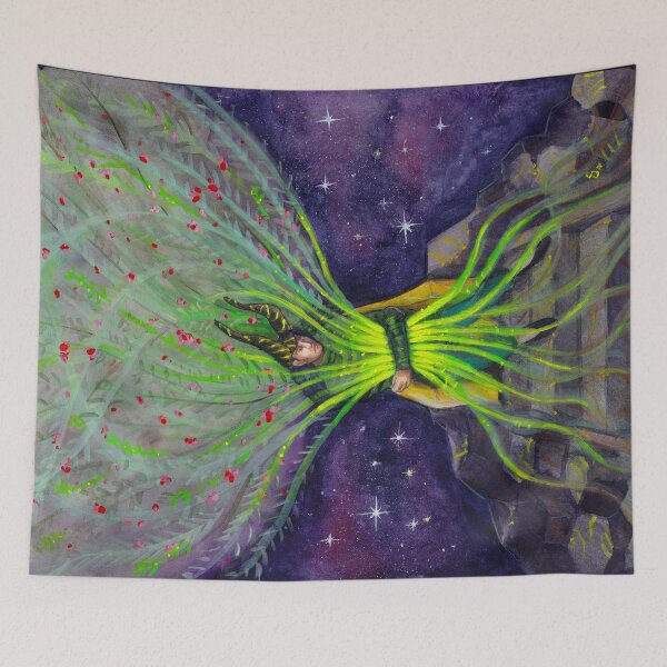 Item preview, Loki embracing the Multiverse tree designed and sold by SandRougelune.