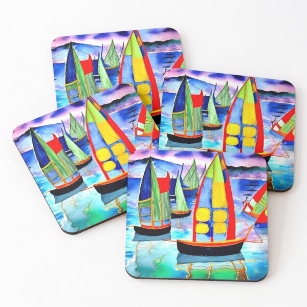 Item preview, Dinghy Race designed and sold by George Hutton Hunter.