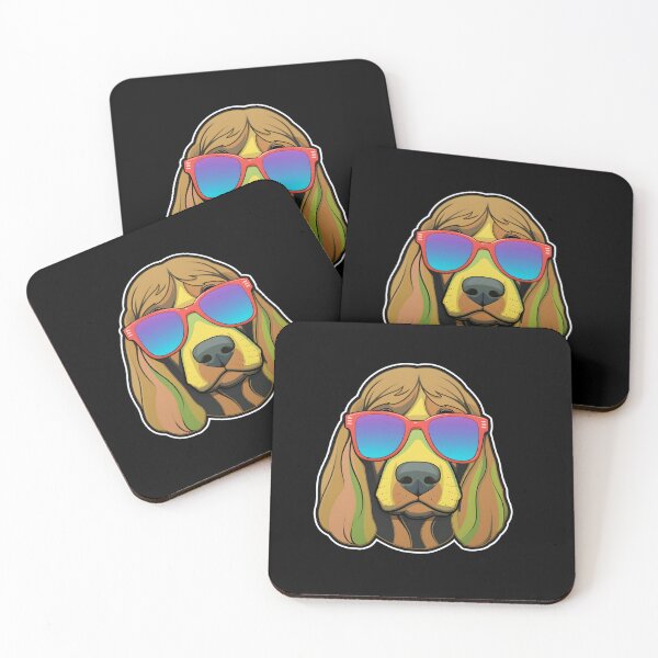 Artikelvorschau, Bluthund Mit Cooler Sonnenbrille entworfen und verkauft von CUTEDOGGIEZ.