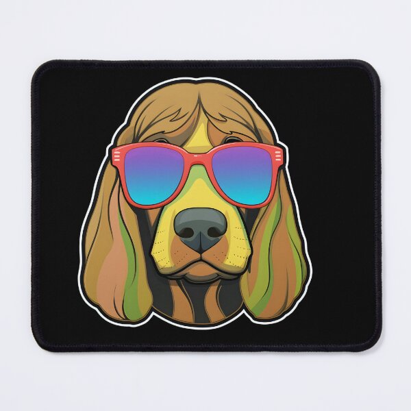 Artikelvorschau, Bluthund Mit Cooler Sonnenbrille entworfen und verkauft von CUTEDOGGIEZ.