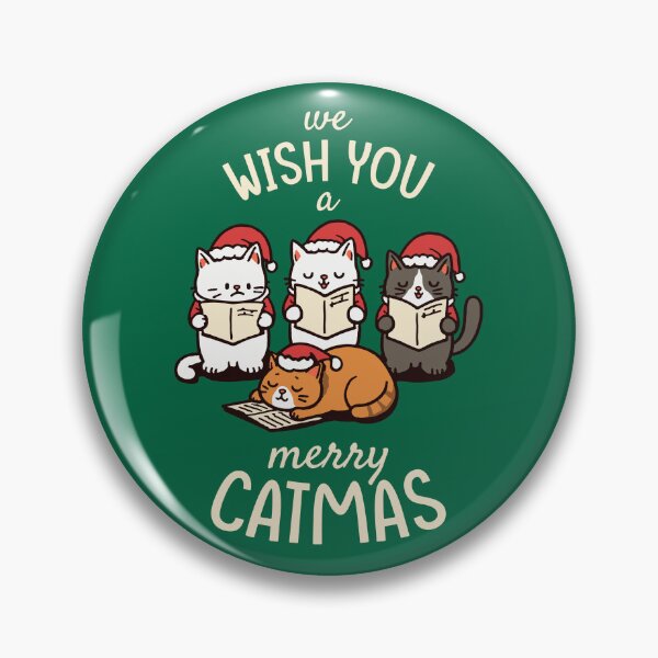 Item preview, Caroling Cats - We Wish You a Merry Catmas designed and sold by BoundlessWorks.