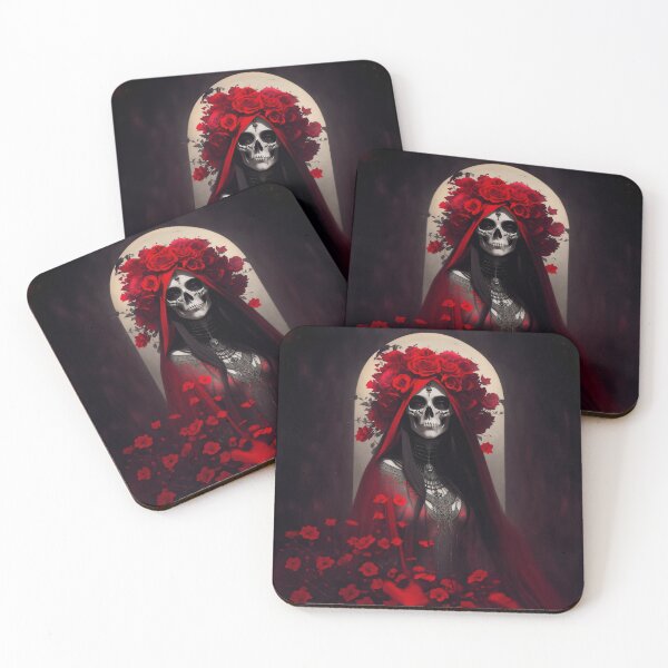 Artikelvorschau, Elegante, wunderschöne La Calavera Catrina, Dame des Jenseits, der elegante Schädel entworfen und verkauft von Fantasymachine.