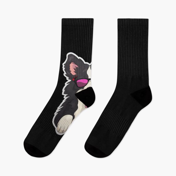 Item preview, Border Collie in Cool Sunglasses designed and sold by CUTEDOGGIEZ.