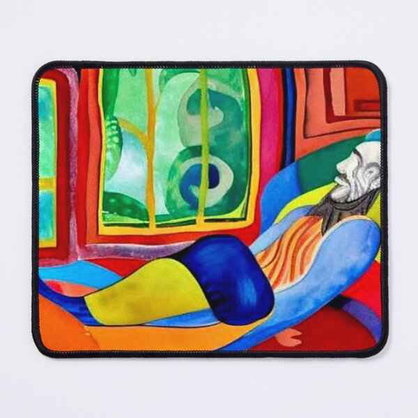 Item preview, Man sleeping on sofa designed and sold by George Hutton Hunter.